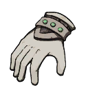 White Rose Acolyte Gloves